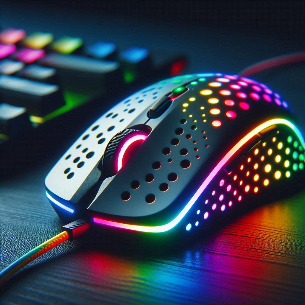 Holey RGB Gaming Mouse