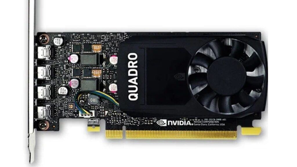 NVIDIA Quadro P1000 4GB