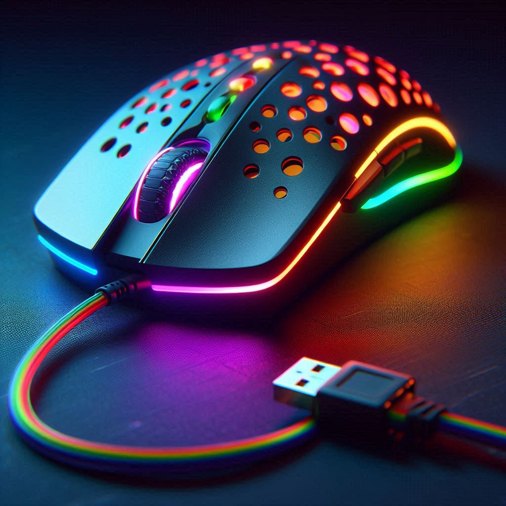 Holey RGB Gaming Mouse